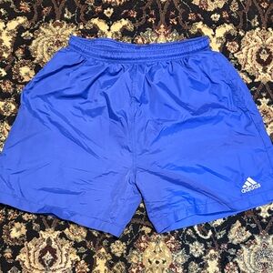 Adidas Men's Vibrant Blue Athletic Shorts